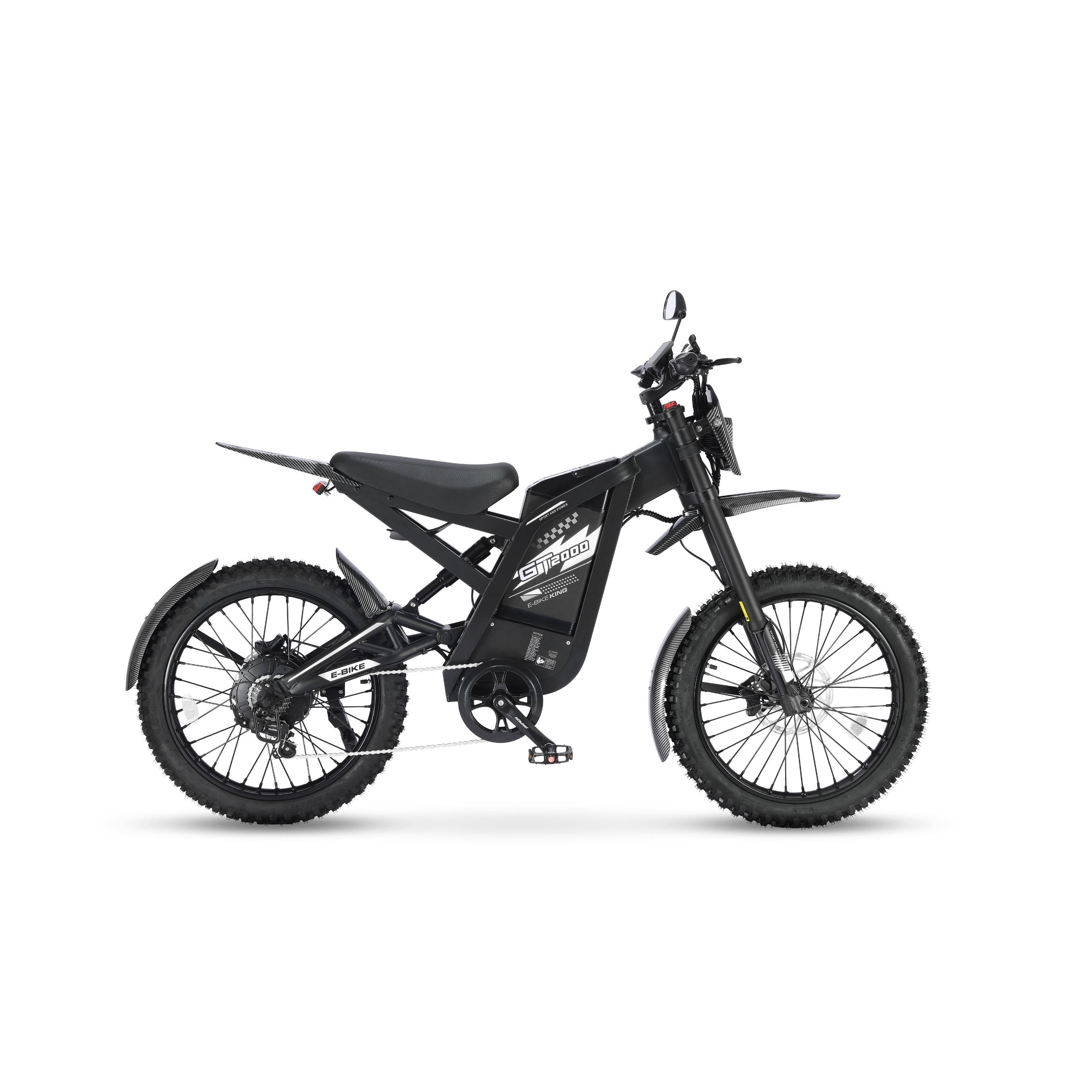 GT2000 Fatbike - Zwart