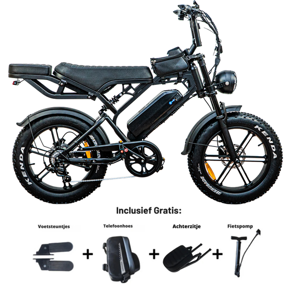V20 Pro - Zwart - Opvoerbaar 45 km/u
