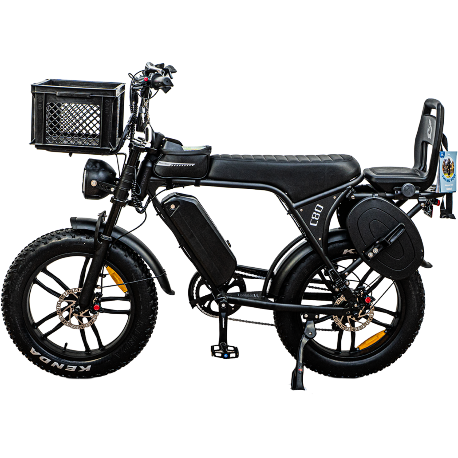 C80 Family Edition Fatbike - Black