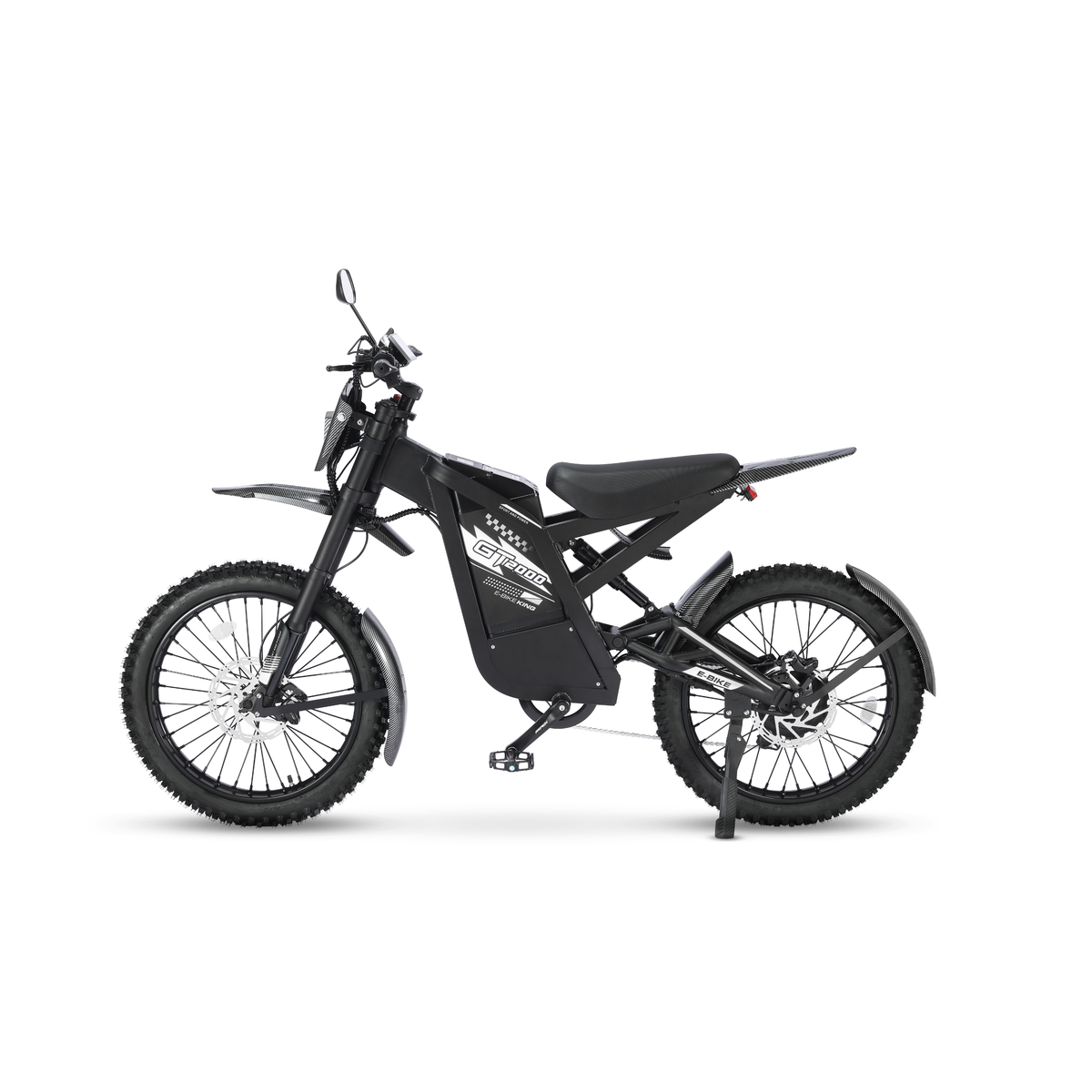 Ouxi GT2000 - Zwart | Begrensd 250W of Opvoerbaar 60 km/u