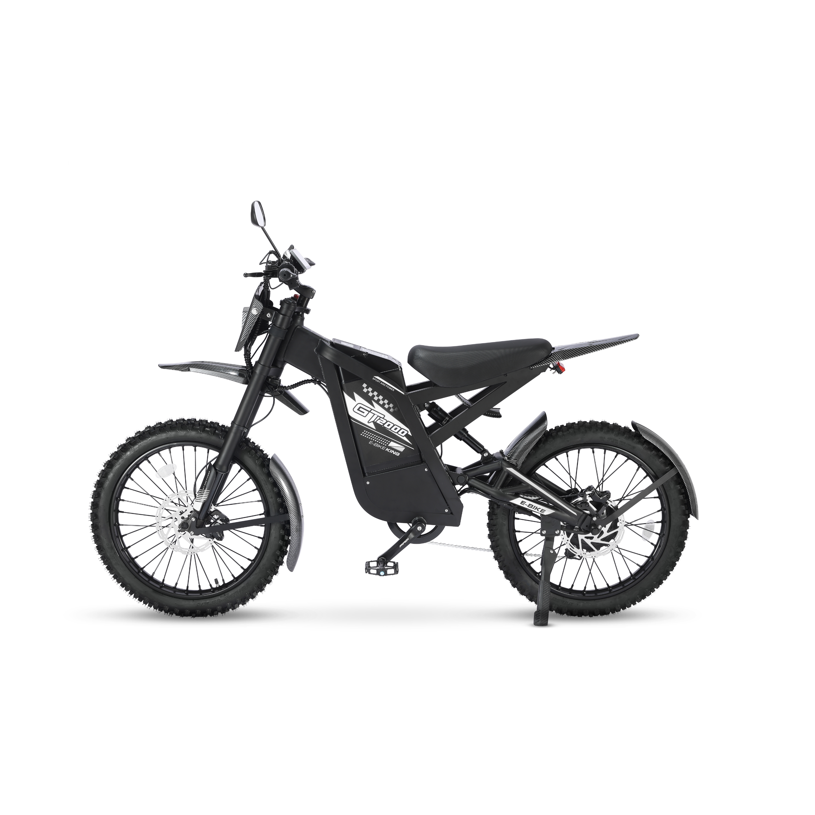 GT2000 Fatbike - Zwart