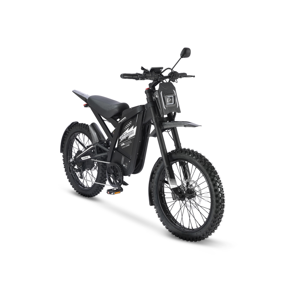 Ouxi GT2000 - Zwart | Begrensd 250W of Opvoerbaar 60 km/u