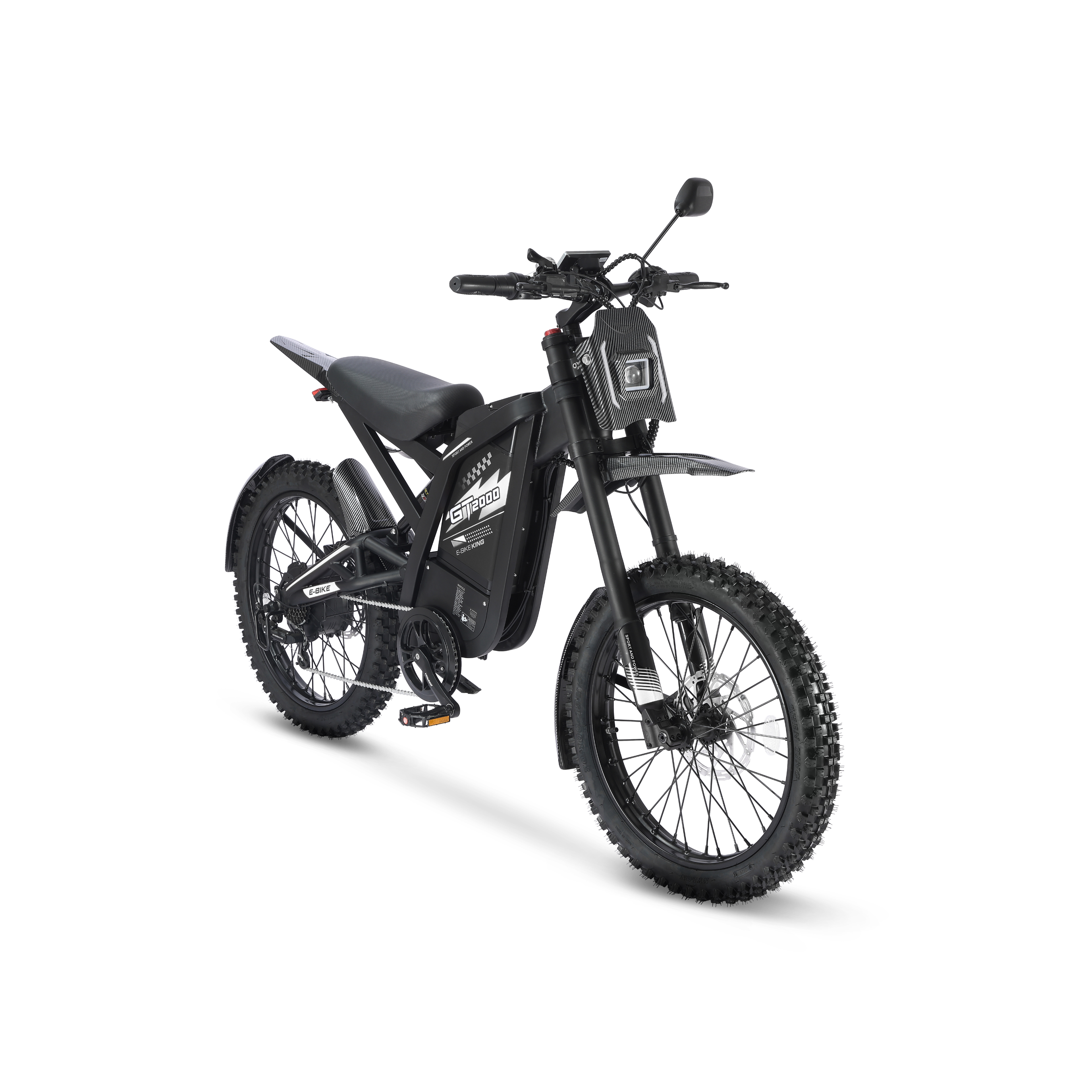 GT2000 Fatbike - Zwart