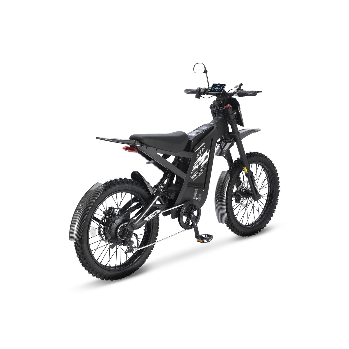 Ouxi GT2000 2.0 - Zwart | Begrensd 250W of Opvoerbaar 60 km/u