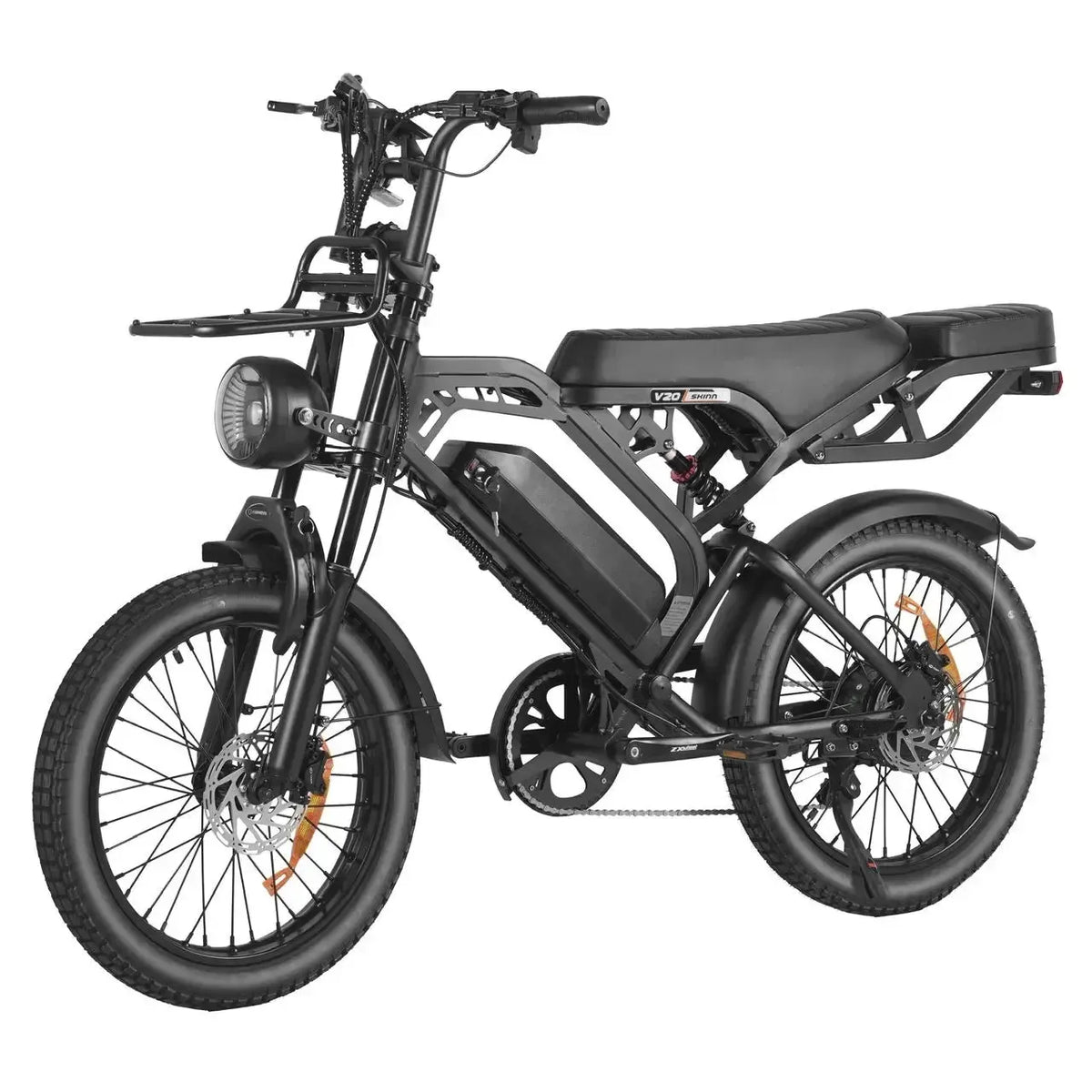 QMWheel V20 Pro Skinny Bike - Zwart