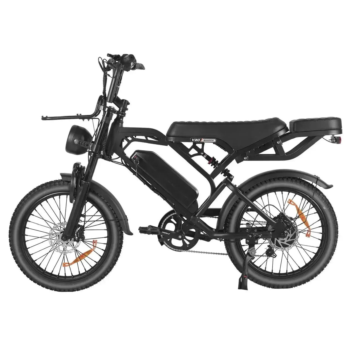 QMWheel V20 Pro Skinny Bike - Zwart